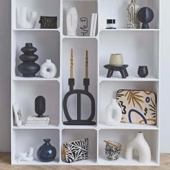 SEMA DESIGN Vase Ligne Blanc Casse D12xh25cm Gres 7 SEMA DESIGN Vase Ligne Blanc Casse D12xh25cm Gres -Kaemingk Magasin 873e4 amb 202205 photo 3860gif fds0734