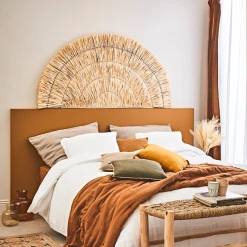 SEMA DESIGN Tête De Lit Demi-cercle En Feuille De Palmier 160x80cm - Flora Gipsy -Kaemingk Magasin b3a28 tete de lit demi cercle au dessus de votre lit