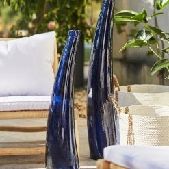 Côté Table Vase Courbe Andalou Indigo D20xh100cm Verre Recyclé 11 Côté Table Vase Courbe Andalou Indigo D20xh100cm Verre Recyclé -Kaemingk Magasin bf054 amb hd 2022 01 pe ct 12330