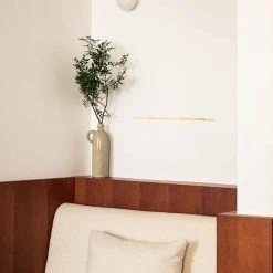 The Line Décoration Murale Ligne Bordeaux Doré 8 The Line Décoration Murale Ligne Bordeaux Doré -Kaemingk Magasin f3292 3